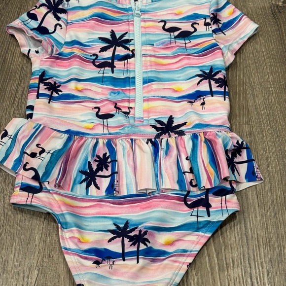 Joe Fresh 18-24 month Swimsuit Flamingo Beach J34 - Picture 3 of 3